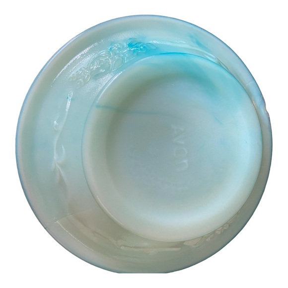 Vintage 1970 Avon Jadeite Milk Glass 4 piece bath set. Collectors item - Picture 8 of 9